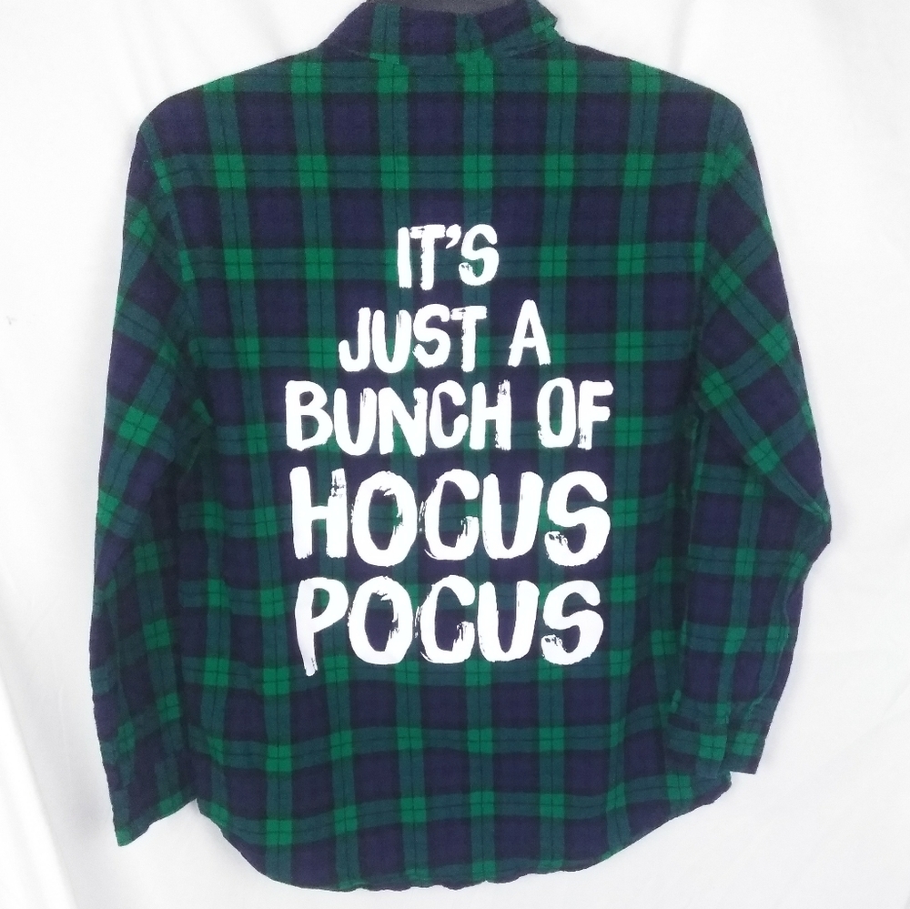 Rare Cakeworthy Hocus Pocus Flannel
